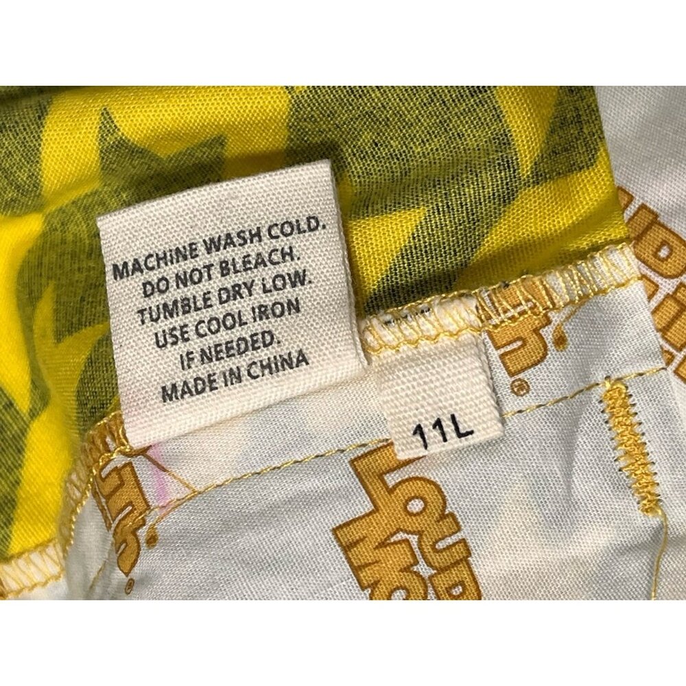 Loudmouth Golf Shorts Mens 42 Black Yellow Houndstooth Stretch - Picture 4 of 10